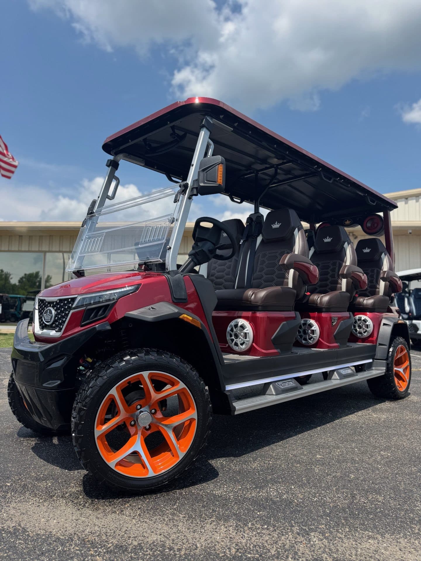 Evolution D6 golf cart | Ergon Golf Carts